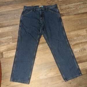 Blue Mountain Jeans Men's Size 40x32 Blue 5-Pocket Relaxed Fit NWT Denim